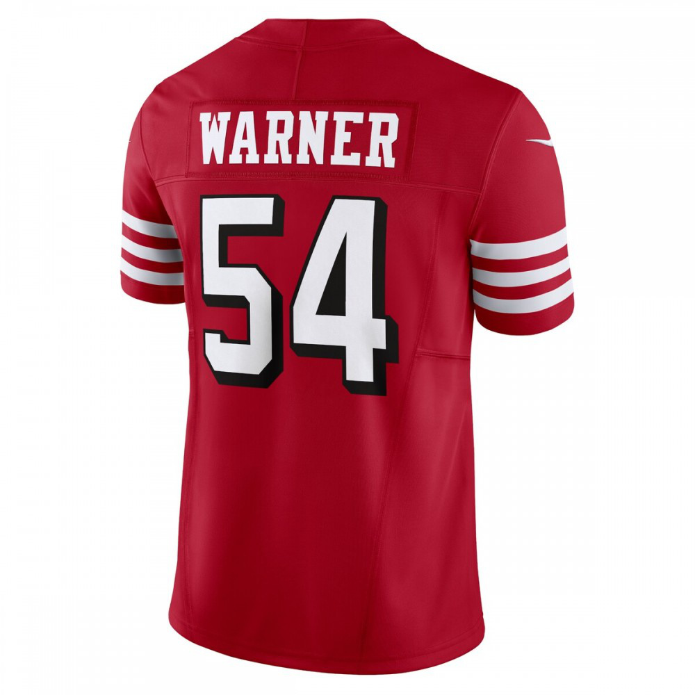 Fred Warner San Francisco 49ers Nike Vapor F.U.S.E. Limited Alternate 1 Jersey - Scarlet-GridironStore